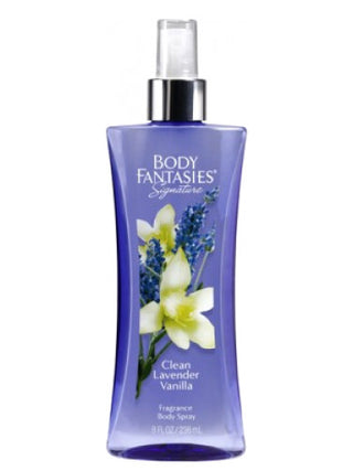 Body Fantasies Signature Clean Lavender Vanilla Parfums de Coeur for Women Perfume Image