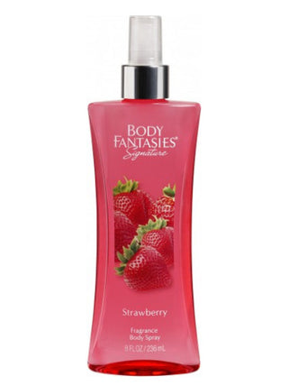 Body Fantasies Signature Strawberry Parfums de Coeur Perfume for Women | Fresh and Fruity Fragrance | Buy Online Now