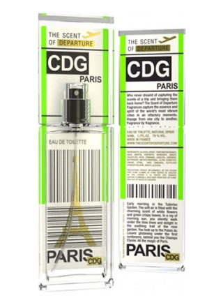 Paris CDG The Scent of Departure Perfume for Women and Men - Fragrance Bottle Image