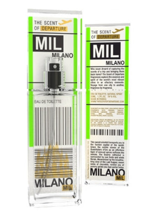 Milano MIL The Scent of Departure unisex perfume for women and men - captivating fragrance bottle