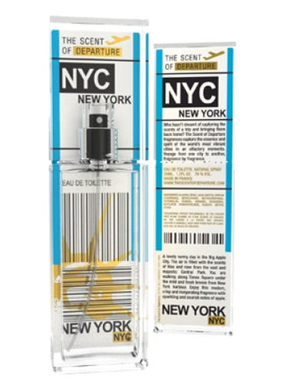 New York NYC The Scent of Departure Perfume for Women and Men - Fragrance Bottle Image