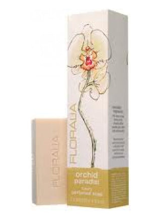 Orchid Paradisi Mayfair Womens Perfume - Exquisite fragrance bottle on white background