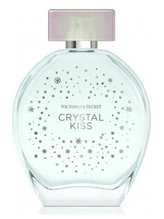 Crystal Kiss Victorias Secret Womens Perfume - Elegant fragrance bottle on white background