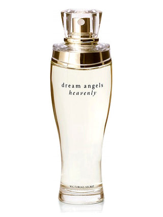 Victorias Secret Dream Angels Heavenly Gold Edition perfume for women - elegant fragrance bottle with golden accents