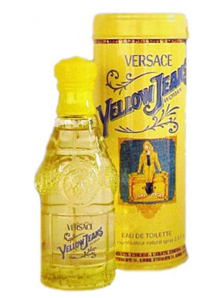 Yellow Jeans Versace for Women Perfume - Elegant floral fragrance in a yellow bottle - Best for womens luxury scents - Shop now