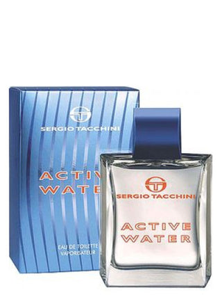 Active Water Sergio Tacchini Mens Perfume - Refreshing Fragrance - Buy Online