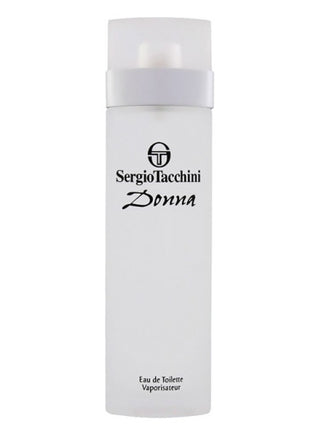 Sergio Tacchini Donna Sergio Tacchini Womens Perfume - Elegant fragrance bottle on white background