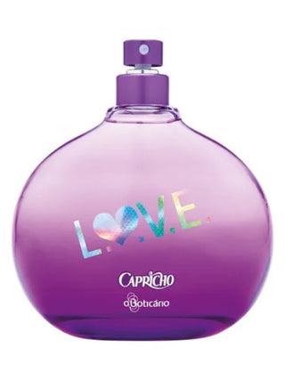 Capricho Loving O Boticário Womens Perfume - Elegant Fragrance Bottle Image