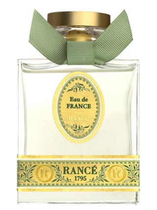 Rue Rance Eau de France Rance 1795 Perfume for Women and Men - Elegant Fragrance Bottle on White Background