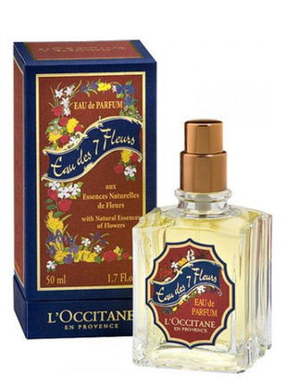 Eau des 7 Fleurs LOccitane en Provence Womens Perfume - Floral Fragrance Bottle Image