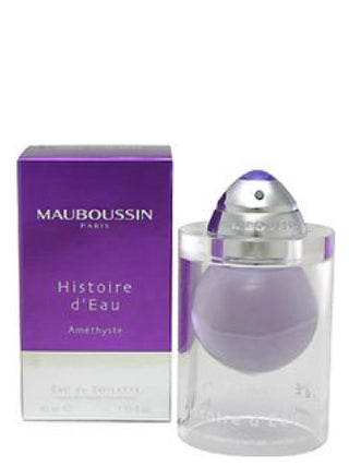 Mauboussin Histoire dEau Amethyste Perfume for Women - Exquisite Fragrance Bottle