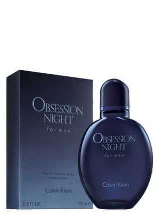 Obsession Night for Men Calvin Klein perfume image - seductive mens fragrance