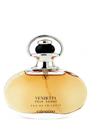 Vendetta Uomo Valentino Mens Perfume - Elegant Fragrance Bottle