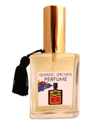 Olympic Orchids Gujarat Artisan Perfume for Women and Men - Exquisite Fragrance Bottle on White Background