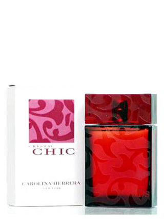 Crystal Chic Carolina Herrera Womens Perfume - Elegant fragrance in a crystal bottle - Buy now for a sophisticated scent experience