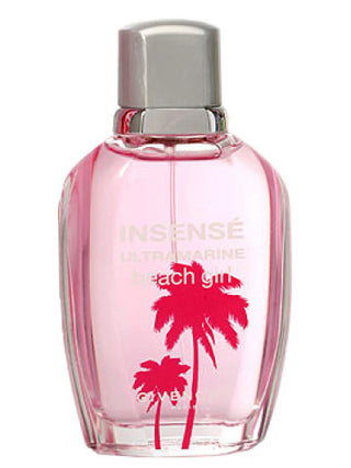 Givenchy Insense Ultramarine Beach Girl Perfume for Women - Fragrance Bottle on White Background