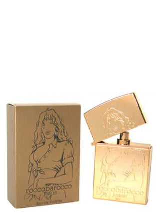 Gold Jeans Roccobarocco Womens Perfume - Elegant fragrance bottle with gold accents