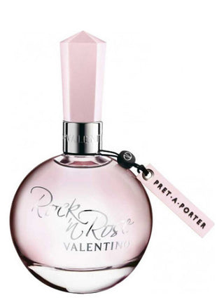 Valentino Rockn Rose Pret-A-Porter perfume for women - elegant floral fragrance in a pink bottle