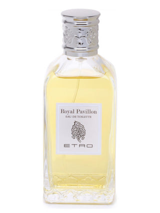 Royal Pavillon Etro Womens Perfume - Elegant fragrance bottle on white background