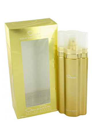 Oscar Gold Oscar de la Renta Womens Perfume - Elegant Fragrance Bottle