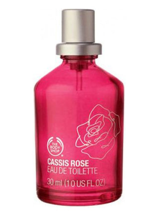 Womens Cassis Rose Perfume by The Body Shop - Captivating floral fragrance for maximum allure and elegance.