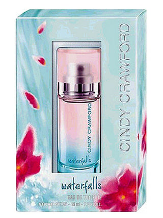 Waterfalls Cindy Crawford Womens Perfume - Elegantly designed fragrance bottle in a captivating image.