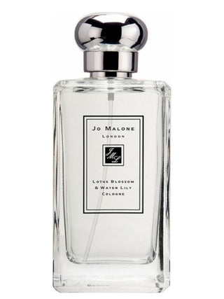 Lotus Blossom & Water Lily Jo Malone London perfume for women - Fragrance bottle on white background