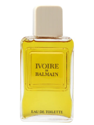 Ivoire de Balmain Pierre Balmain Perfume for Women - Elegant fragrance bottle on white background