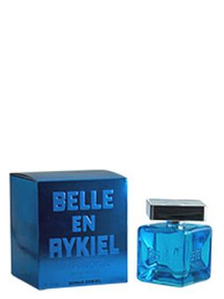 Belle en Rykiel Blue & Blue Sonia Rykiel perfume for women - Fragrance bottle on white background