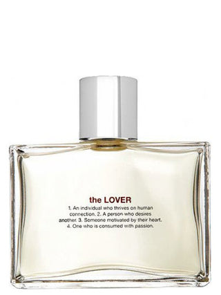 Unisex fragrance The Lover Gap for women and men - Perfume bottle on white background