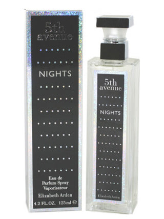 5th Avenue Nights Elizabeth Arden Womens Perfume - Elegant Fragrance Bottle