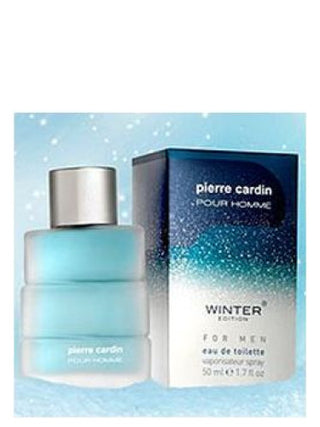 Premium Pierre Cardin Pour Homme Winter Edition mens perfume bottle on white background