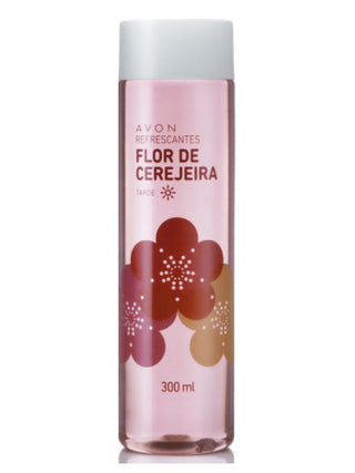 Flor de Cerejeira Avon Womens Perfume - Floral Fragrance Bottle Image