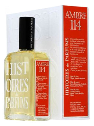 Amber 114 Histoires de Parfums Unisex Perfume - Captivating Fragrance for Men and Women