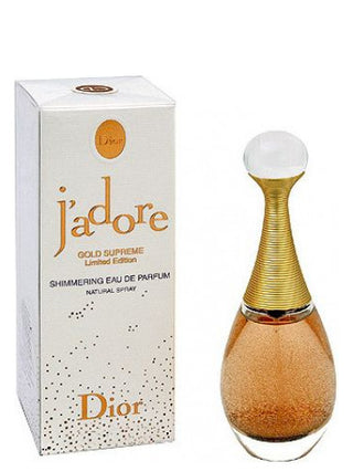 JAdore Gold Supreme Dior perfume for women - luxurious fragrance in elegant bottle