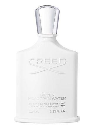 Silver Mountain Water Creed Perfume for Women and Men - Exquisite Fragrance Bottle