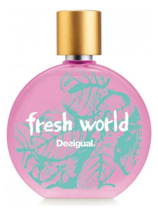 Fresh World Desigual Womens Perfume - Captivating fragrance in a stunning bottle