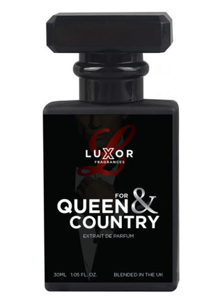 Mens For Queen & Country Luxor Fragrances - Elegant and Masculine Perfume Bottle