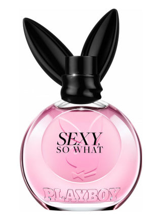 Sexy, So What Playboy for women perfume - seductive fragrance in a glamorous bottle