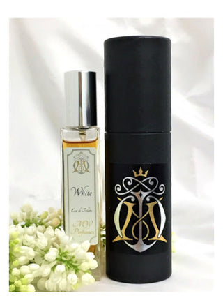 White MW Perfumes for Women and Men - Unisex Fragrance Bottle - Perfume Image