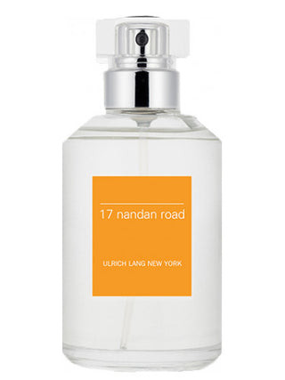 17 Nandan Road Ulrich Lang unisex perfume bottle on white background