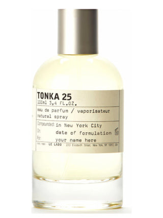 Tonka 25 Le Labo Unisex Perfume - Captivating Scent for Women and Men | Buy Now for a Unique Fragrance Experience