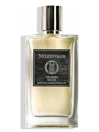 Celebes Wood Mizensir Perfume for Women and Men - Exquisite Fragrance Bottle on White Background