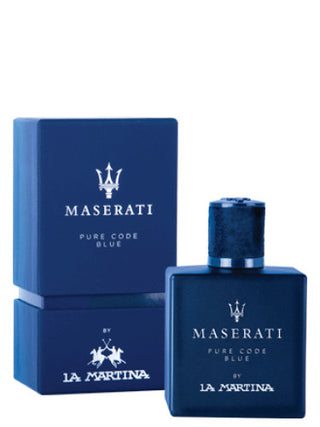 Masarati Pure Code Blue La Martina Mens Perfume - Fragrance Bottle Image