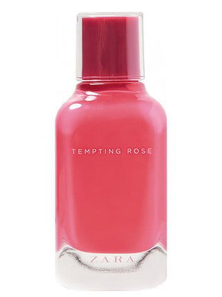 Womens Tempting Rose Zara Perfume - Exquisite fragrance in a stylish bottle