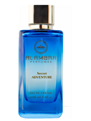 Secret Adventure Al Ambra Mens Perfume - Exquisite fragrance bottle with amber tones