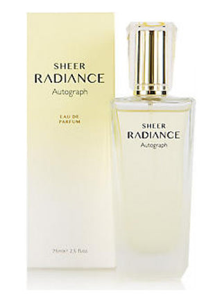 Radiance Marks & Spencer Womens Perfume - Elegant fragrance bottle on white background