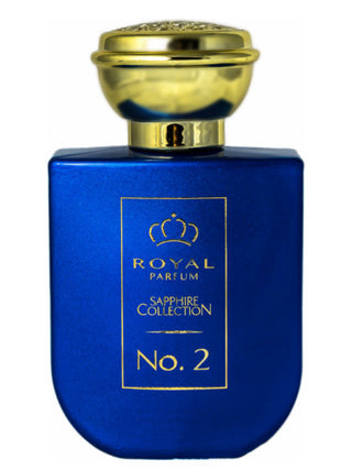 Unisex Saphire Collection No. 2 Royal Parfum - Perfume for Men and Women | Elegant Fragrance Bottle Image