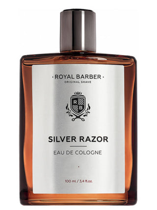 Silver Razor Eau De Cologne Royal Barber for Men - Best Mens Perfume Image