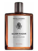 Silver Razor Eau De Cologne Royal Barber for men